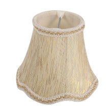Set of 12 Chandelier Shades,ONLY for Candle Bulbs,Clip- Fitter Lamp Shades