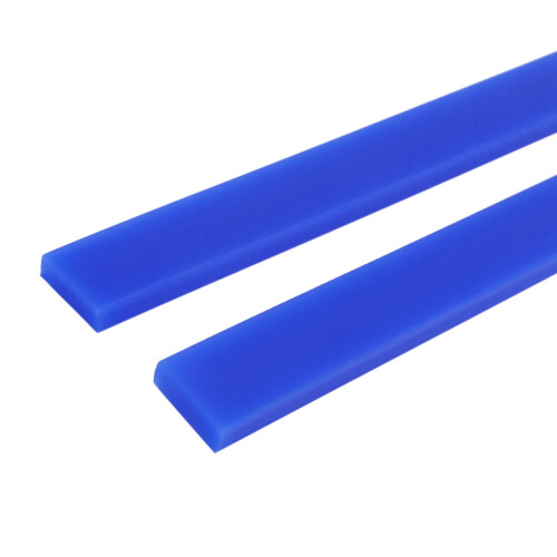 2X Silicone Measuring Dough Thickness Strips 38cm,Rolling Pin Spacers Sticks for Baking,3 Size Dough Rolling Strips