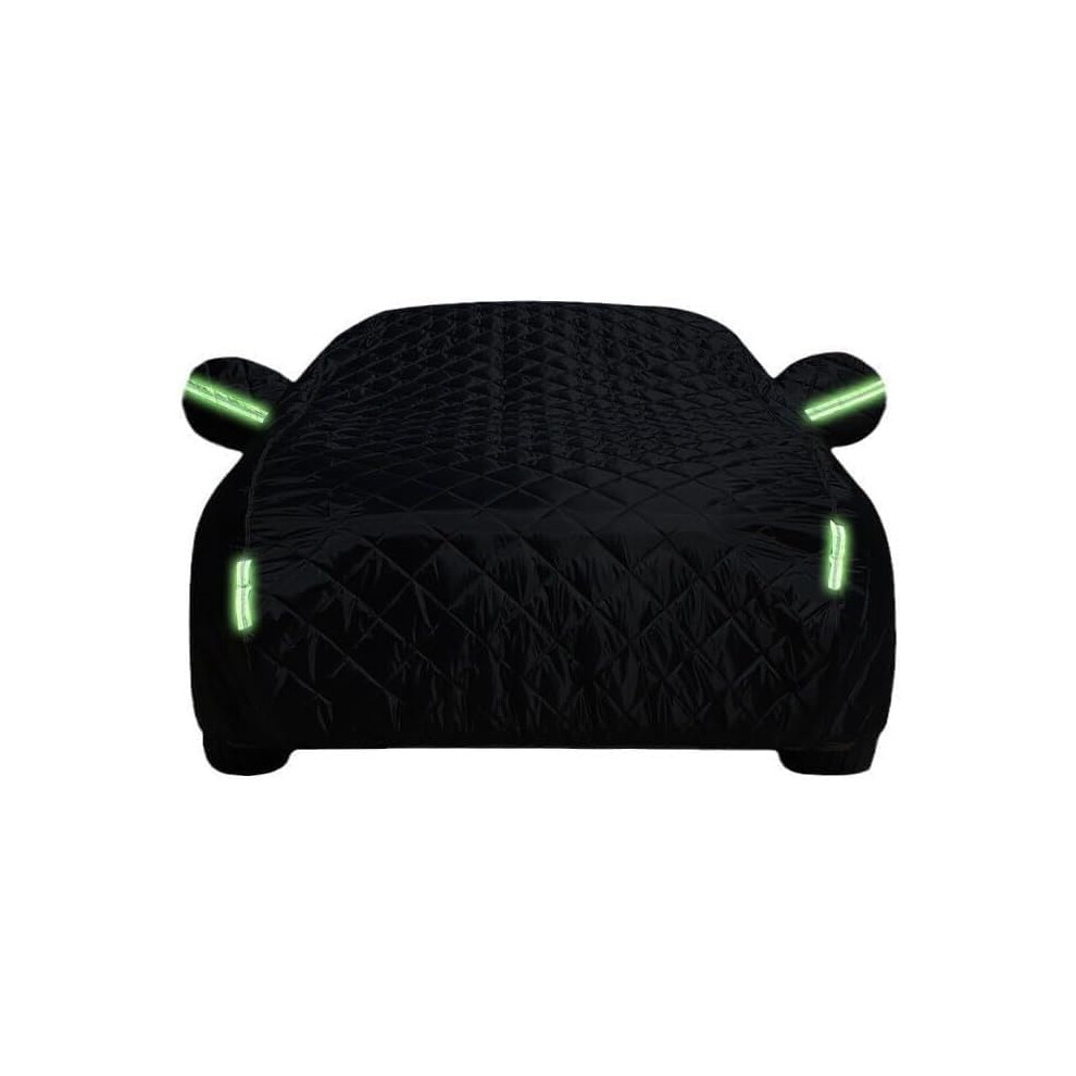 Car Hail Protector Cover For Mazda Miata Mx5 20022025, 5Layer Waterproof All Weather Car Cover With Secure Straps Black 9771547548782