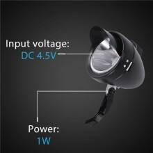 180 Lumen Bright Retro Bicycle/Bike/Cycling Tricycle light LED Headlight Safety Lamp