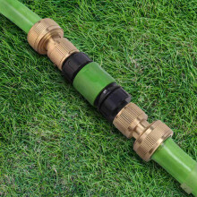 Garden Quick Connect Release Water Hose Fittings Plastic Connectors, Male & Female 3/4 Inch GHT 30Pcs