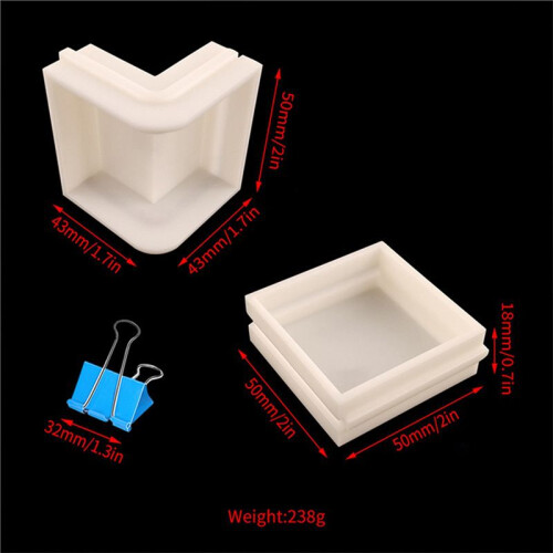 2X Adjustable Mold Housing Kit for Silicone Molds Making,Reusable Housing Frame 2