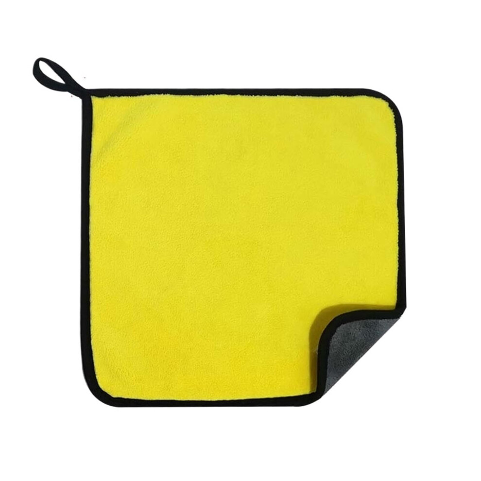 Microfiber Car Cleaning Towel 3 Pack 30X30cm Ultra Absorbent Scratch Lint Drying Cloth 9073542687245