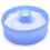 2X Baby Soft Face Body Cosmetic Powder Puff Sponge Box Case Container () 3