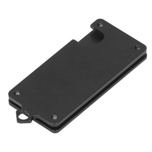 Aluminiumgehäuse für Raspberry Pi Zero W Schwarz, Wärmeableitung