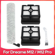 Per  M12 / M12 Pro Spazzola A Rullo Filtro Robot Aspirapolvere Accessori Ricambio Ricambio