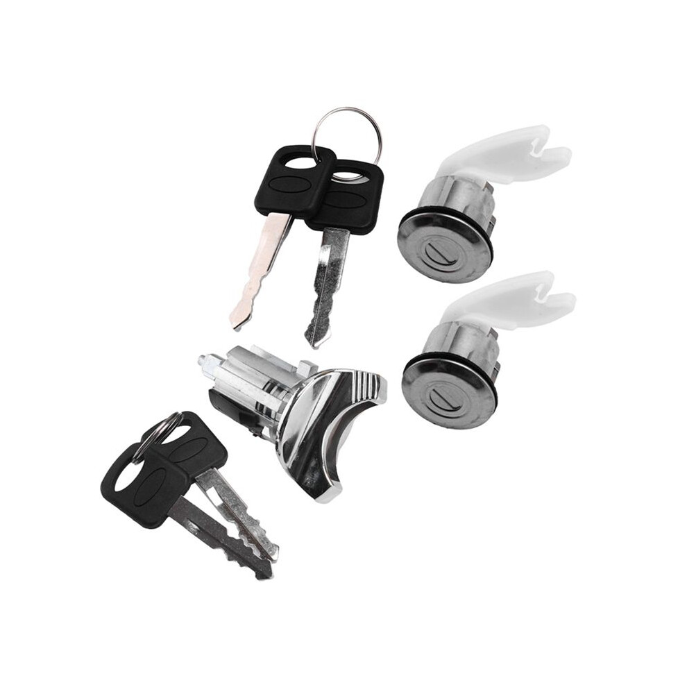 Ignition Door Lock Cylinder Key F2uz1522050a F3tz7822050b For Aerostar Bronco Pickup F150 F250 F350 6032270336705