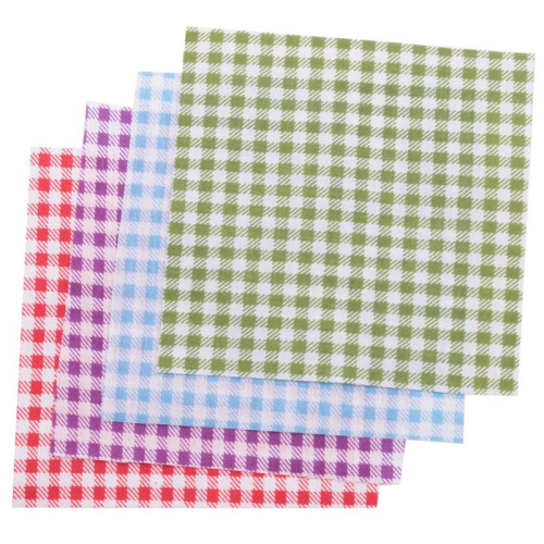 Fabric Patchwork  Cotton Material Batiks Mixed Squares Bundle, 10 x 10cm, 150-Pack 2