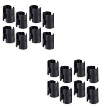 Clips para Estantes de Alambre Clips de Bloqueo para Alambre de 1 Pulgada Clips de Bloqueo para Estantes de Alambre para Sistema de EstanteríAs de