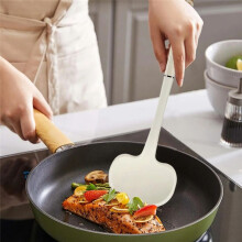Siliconen Lepels voor Het Koken, Paddenstoelvormige Antiaanbak Kookspatel, Keukenhulpmiddel voor Het Omdraaien, Schrapen en Scheppen B