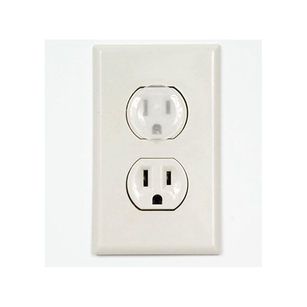 Outlet Plug Covers (96 Pack) Clear Child Proof Electrical Protector Safety Caps