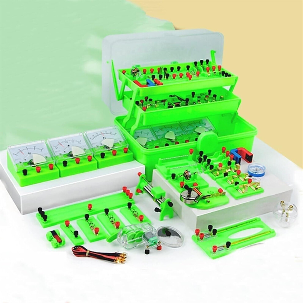 Physics Experiment Kit With Comprehensive Electric Circuit Learning Set For Middle School Science Lab 9092120654950