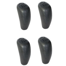4X Pomello del Cambio nel Pelle per Auto per 94-01 54102-ST7-003ZA Balck
