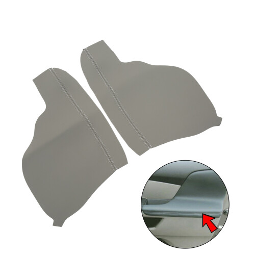 Pair Front Door Armrest Cover for Odyssey 2011‑2017 Gray Replacement 1