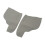 Pair Front Door Armrest Cover for Odyssey 2011‑2017 Gray Replacement 4