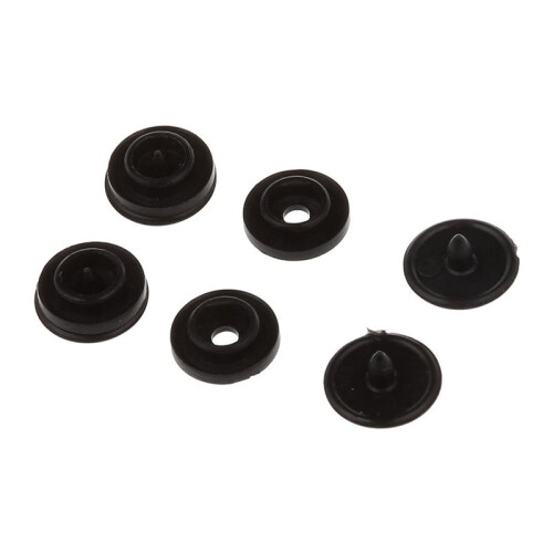 200 Pcs T3 KAM SNAPS Press Studs Scrapbook Sewing Buttons Black 2