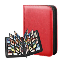 Protective 9 Space Closed Storage Book Perfect For Small-Red