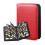 Protective 9 Space Closed Storage Book Perfect For Small-Red 1