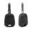 2X Key Shell Transit for  2 Button Remote Controll Key 106 107 3