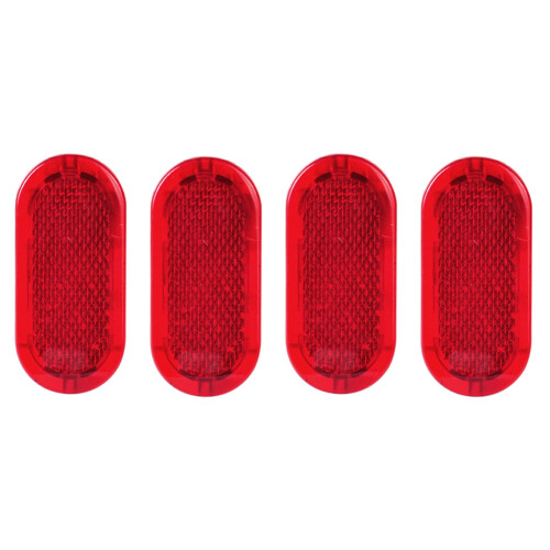 4Pcs Red Interior Door Panel Warning Light Cap Reflector for  Beetle Caddy  6Q0947419