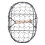 5X Wooden Handle Metal Retro Basket Portable Multi-Function Vegetable Fruit Egg Groceries Practical Storage Basket 5