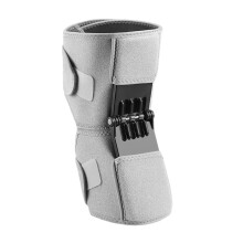 Elastic Knee Support with Stability Breathable Knee Guards-grey