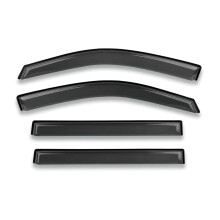 Dark Smoke Window Visors Rain Guards for Escalade ESV Suburban Yukon XL 2015‑2020, Tape‑On Acrylic Vent Deflectors