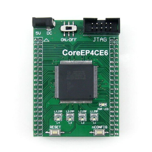 2X CoreEP4CE6,FPGA Core Board, Features the ALTERA Cyclone IV Chip EP4CE6E22C8N Onboard 1