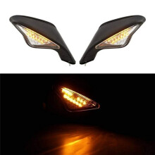 Motorcycle Rearview Mirror with Turn Signal LED Mirror for 848 1098 1098S 1098R 1198 1198S 1198R