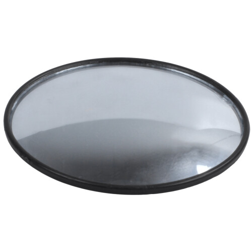 2X 95mm OD Adhesive Round Convex View Rear Mirror Mirror Side Mirror 1