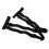 2X Skateboard Shoulder Carrier Skateboard Carry Strap Durable Adjustable Snowboard Skateboard Backpack Strap 2
