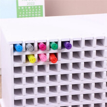 Art Storage Rack for 72 Markers Watercolour Brushes Pens Color Pencils Organizer Holder for Desk