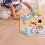 Wooden Activity Cube with Bead Maze, Educational MultiActivity Toy for Toddlers 4