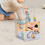 Wooden Activity Cube with Bead Maze, Educational MultiActivity Toy for Toddlers 5