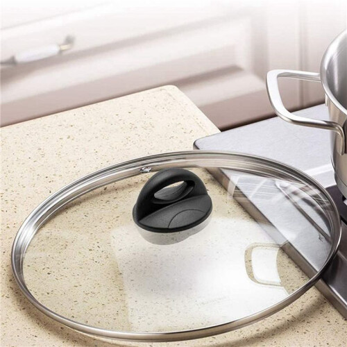 Universal Pot Lid Replacement Knobs, Heat Resistant Pan Lid Holding Handles (2 Pack), Small 1