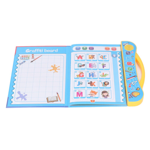 Interactive Alphabet Learning Book for Kids  Durable Educational Toy for Toddlers with Numbers 1