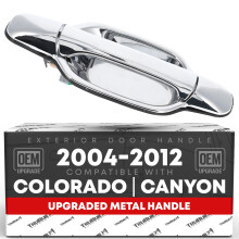Chrome Rear Passenger Door Handle for Chevrolet Colorado GMC Canyon 20042012 Upgraded Metal OEM 25875524