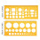 12 Pezzi French Curve E Template Ruler Set Drawing Template Tool Circle Templates per Personal Drawing E Drafting 2