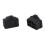 Ethernet Hub Port RJ45 Anti Dust Cover Cap Protector Plug 20Pcs Black 5