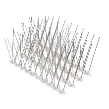 Bird Spikes for Pigeons Small Birds: Durable Anti-Bird Nest Fence Spike for Deterring Birds, Crows, Smooth 20Pcs