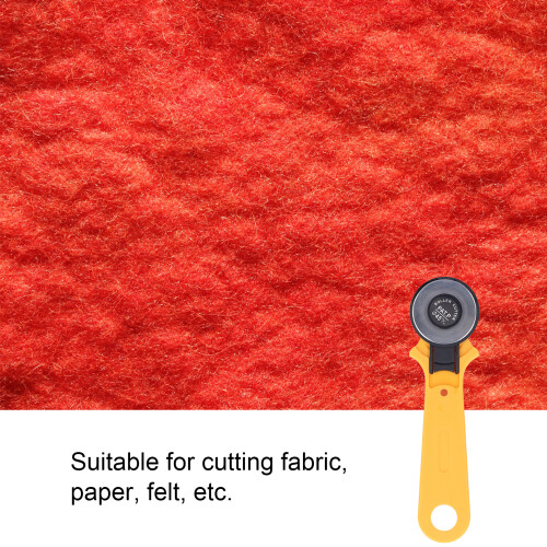 45mm Leather Fabric Cutting Wheel Rotating Loop Stick Cutter Tool 2