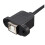2X USB 2.0 B Male to USB B Female Socket Printer Panel Mount Extension Cable 50cm 5