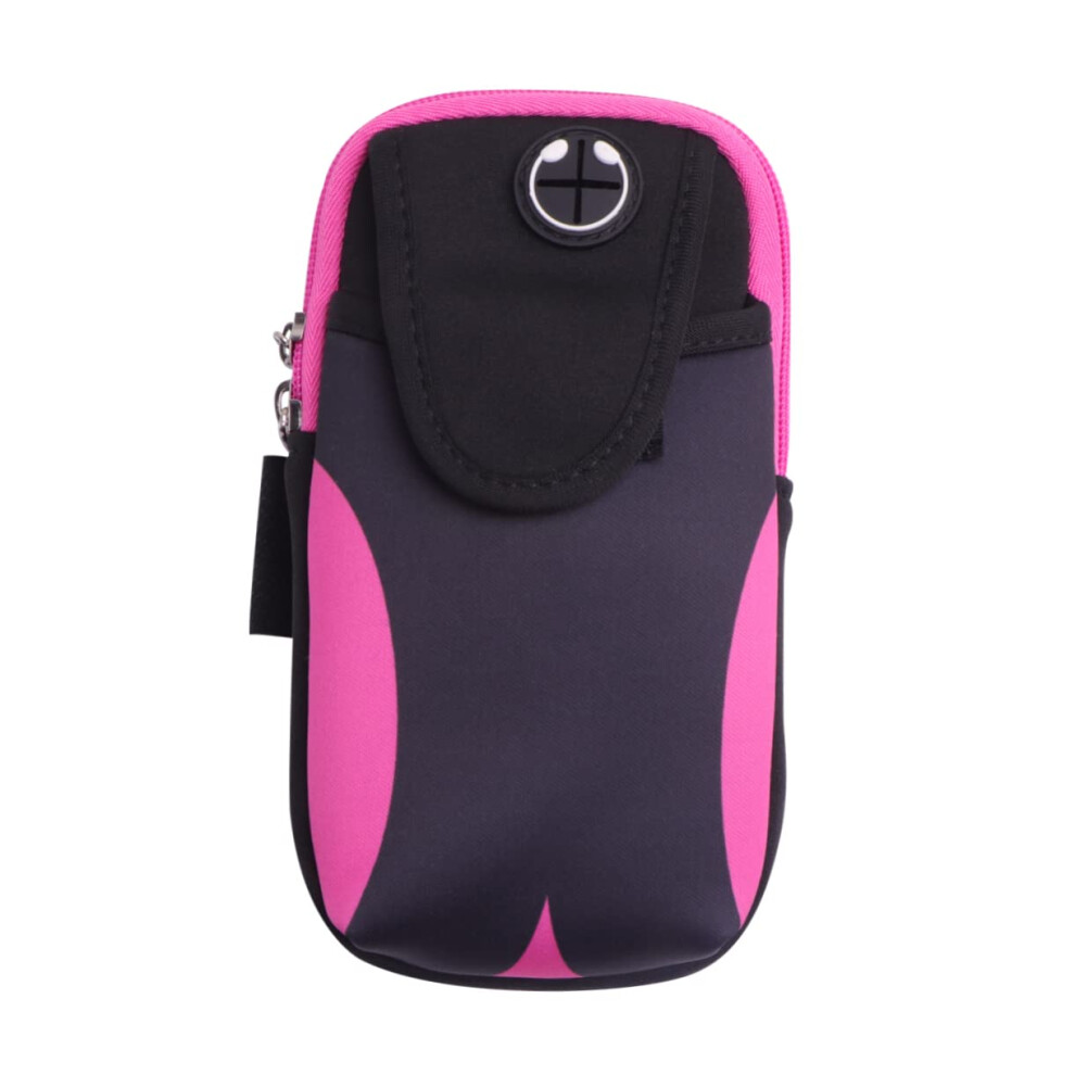 Running Armband For Phone With Key Holder, Sweatproof Breathable Fabric, Adjustable Lightweight Design 9073542687771
