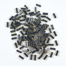 Connettore Adattatore Maschio un Spina un Rgb un LED un 4 Pin da 100 Pezzi per 3528 Striscia 5050