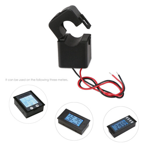 2X Current Transformer,100A 100MA AC Current Sensor, Split Core Amp Transformer Sensing Relay 2