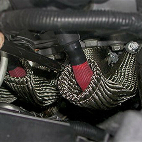 16Pcs 2500 for  Wire Boots Protector Sleeve Heat Shield Cover for LS1/LS2 Titanium 2