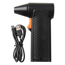 Cordless Air Duster 11000 RPM Brushless Motor Rechargeable Electric Air Blower for Computer and Car Cleaning Black