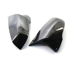 Rearview Mirror Shell Modified Horn Carbon Pattern 51167386567 51167386568 for 1 Series X1 F48 F49 X2 F39 Z4 F52