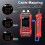 TOOLTOP E638 Multifunctional Network Cable Tester 60000 Counts Multimeter Optical Power Meter 10W Vistal Fault Locator 3