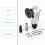 3X Manual Pneumatic Chamfering Machine, Linear Chamfering Tools, 45 Degree Metal Trimming Arc Corner Deburring Kit 7